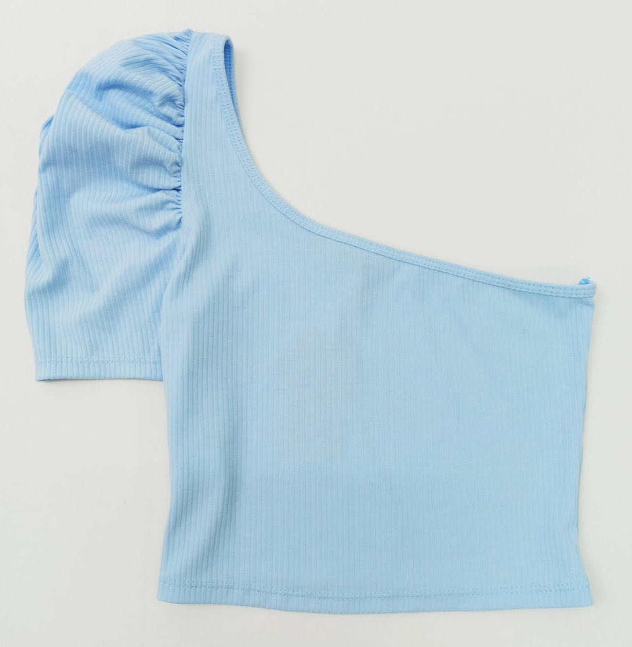 Blusa Asimetrica Manga Corta