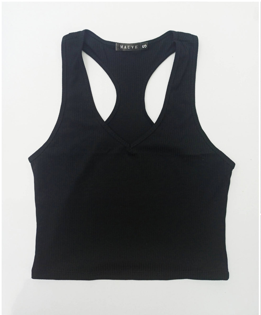 Blusa Manga Sisa Cuello V Rib