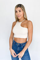 Blusa Manga Sisa Acanalada