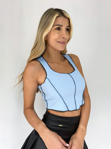 Blusa Ms Fileteada