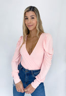 Body Manga Larga Bombacho Cruzado