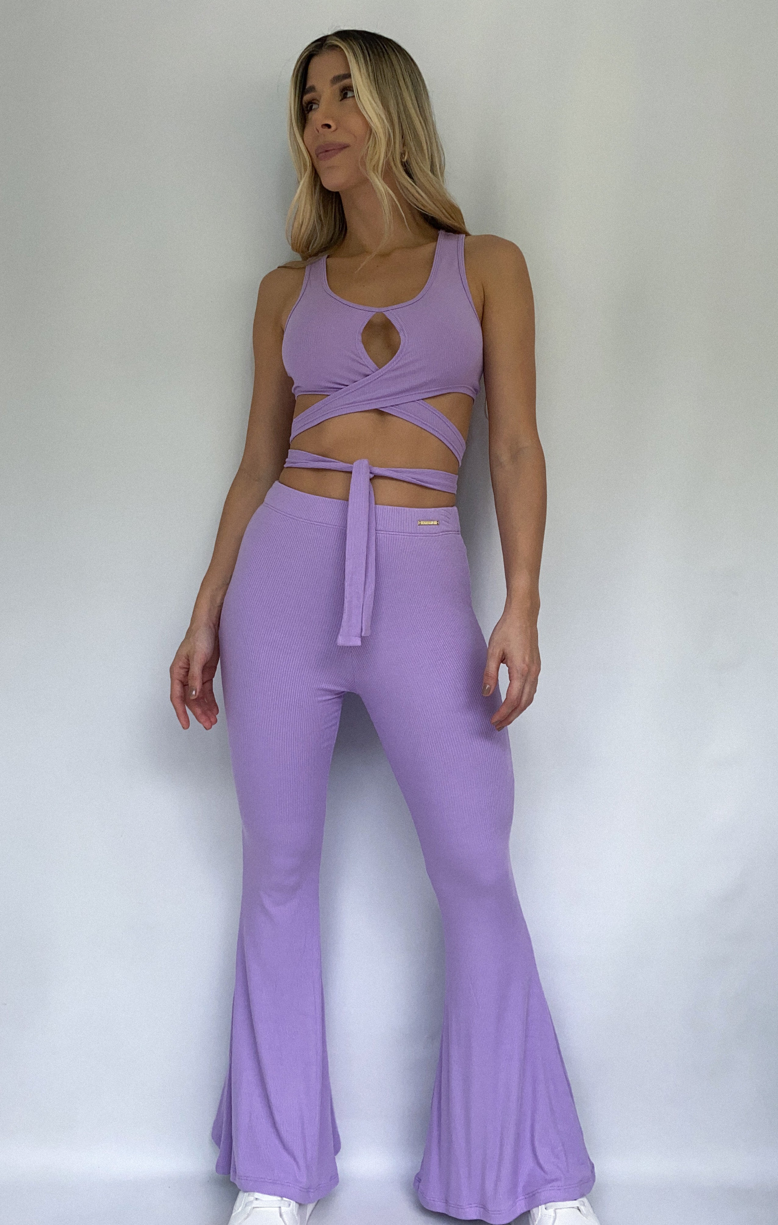 Pantalon Bota Ancha Rib