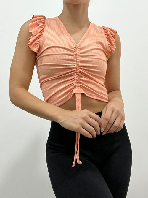 Blusa Corta Manga Bolero