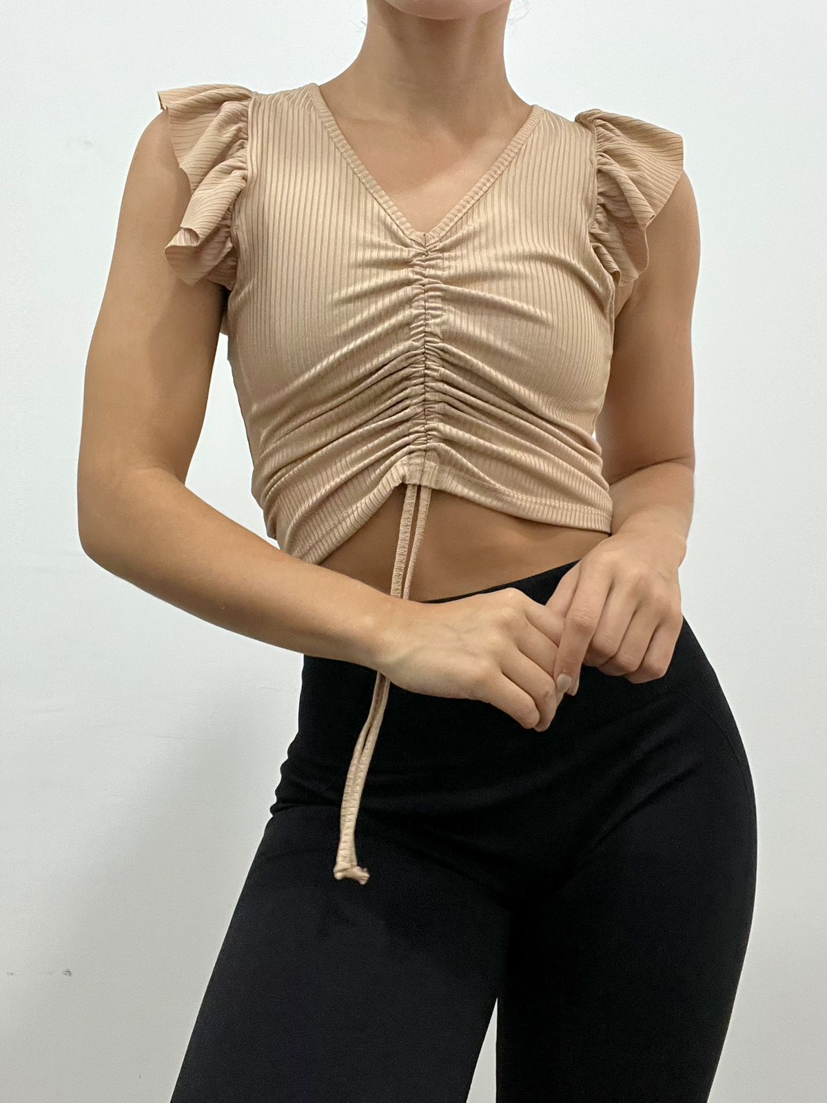 Blusa Corta Manga Bolero