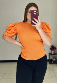 Blusa Manga Corta Bombacha Prenses Plus