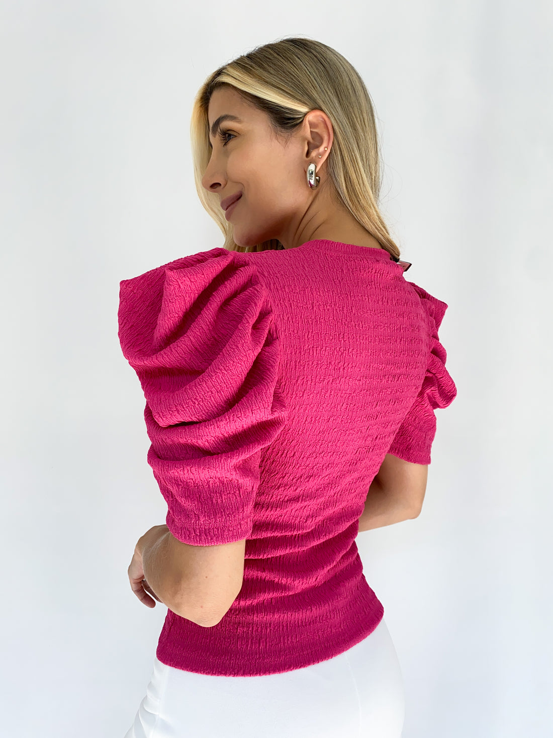 Blusa Manga Corta Bombacha Prenses
