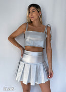 Falda Cuerina Prenses