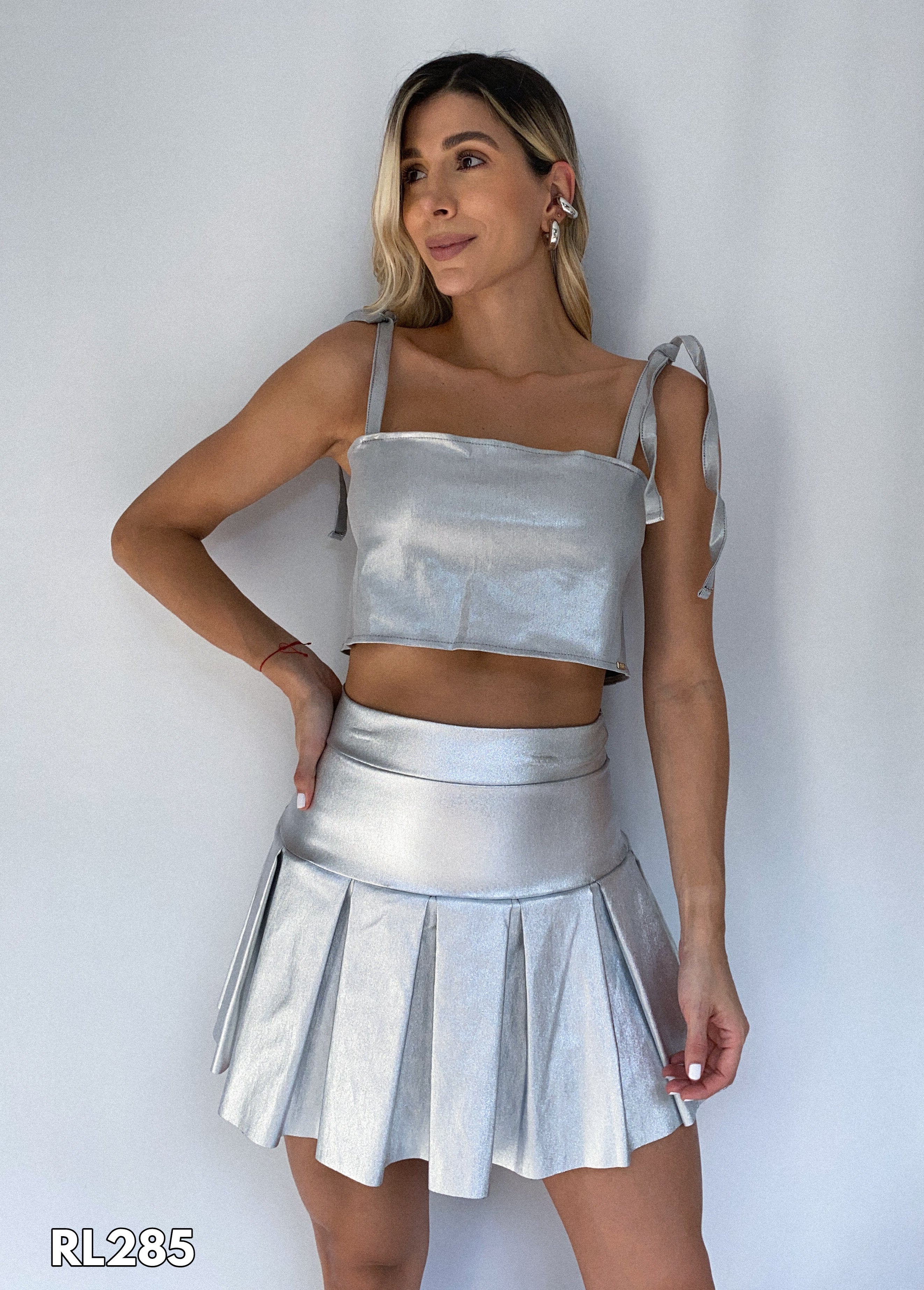 Falda Cuerina Prenses