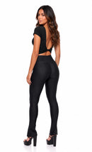 Pantalon Con Abertura Solo Fondo