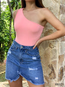 Body 1 Manga Escote Espalda
