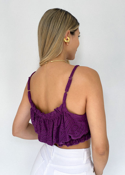 Blusa Tiras Hoja Rota Resorte