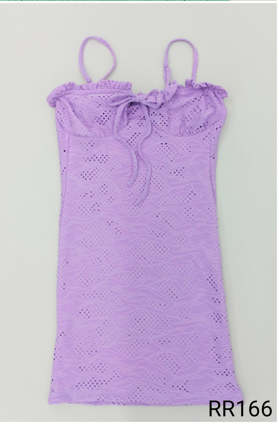 Vestido Tiras Hoja Rota Corto