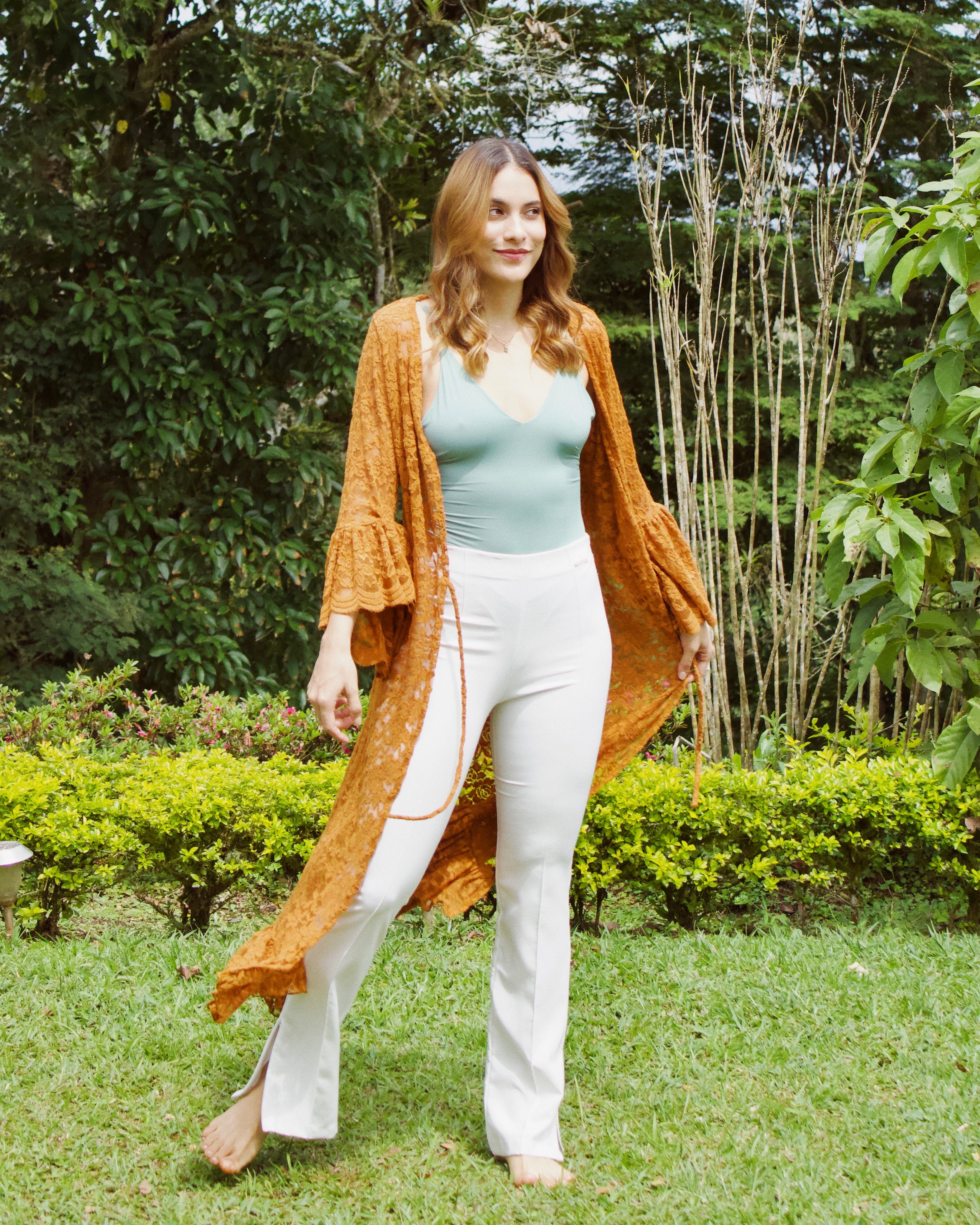 Kimono Manga Bolero Unicolor