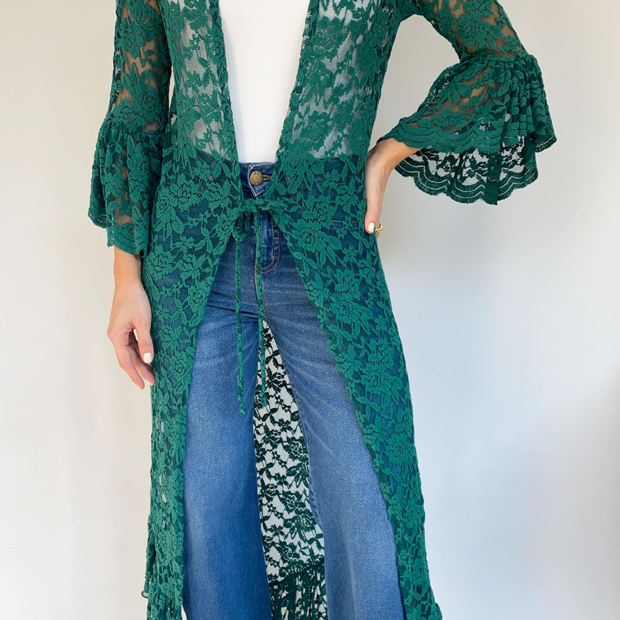 Kimono Manga Bolero Unicolor