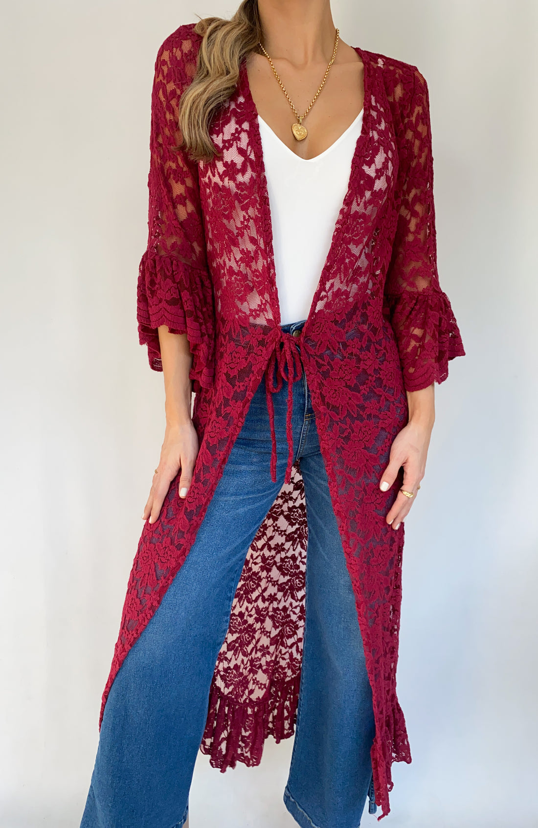 Kimono Manga Bolero Unicolor