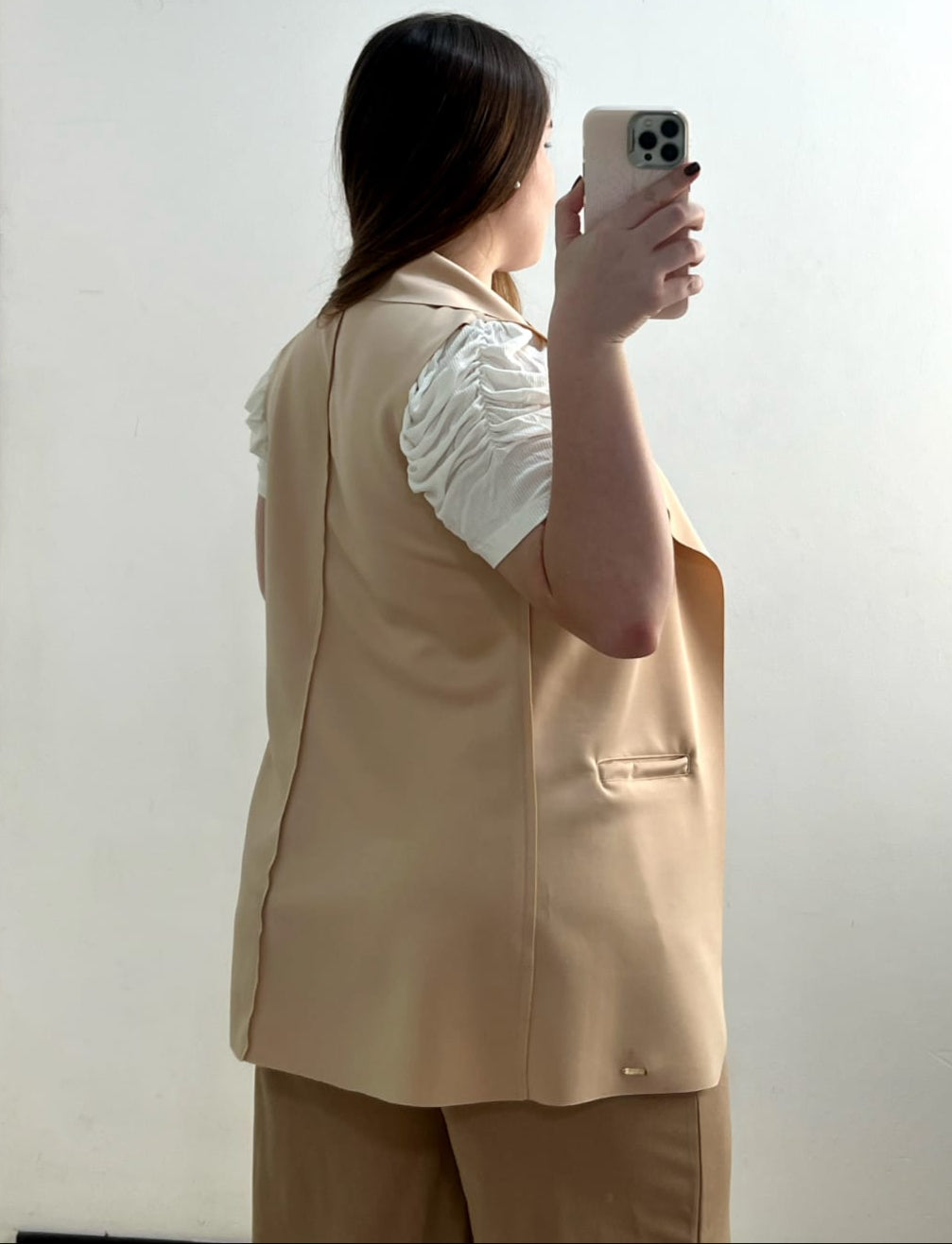 Blazer Manga Siza Talla Plus