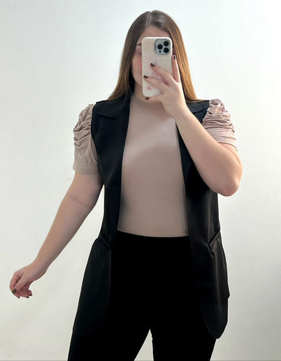 Blazer Manga Sisa Talla Plus