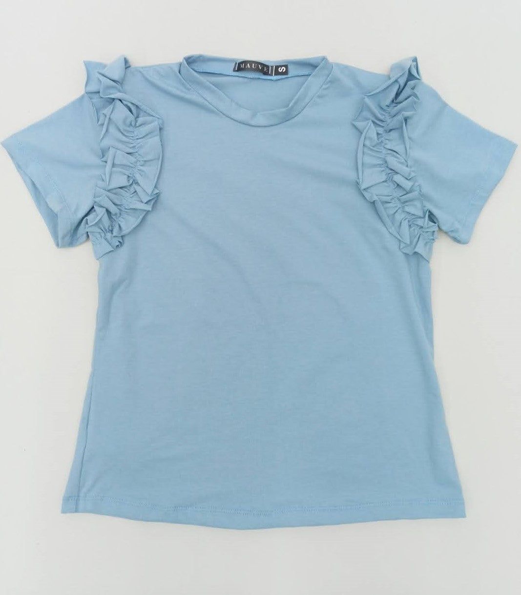 Blusa Manga Corta Bolero Hombros