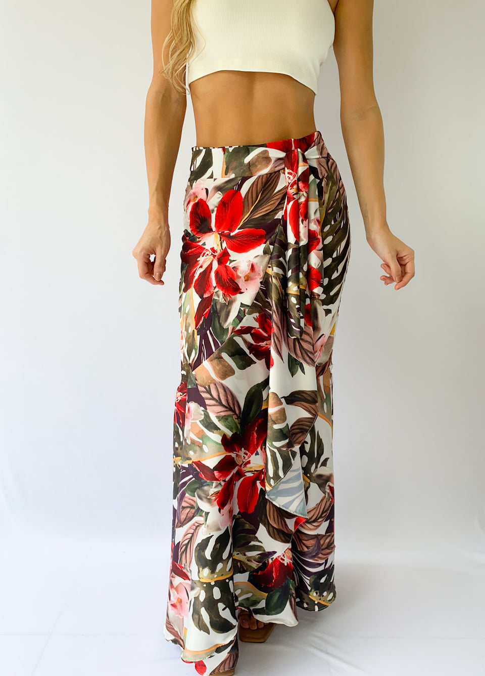 Falda Larga Bolero Cruzado