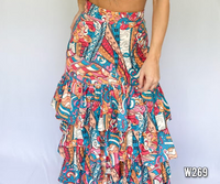 Falda Larga Bolero Estampado