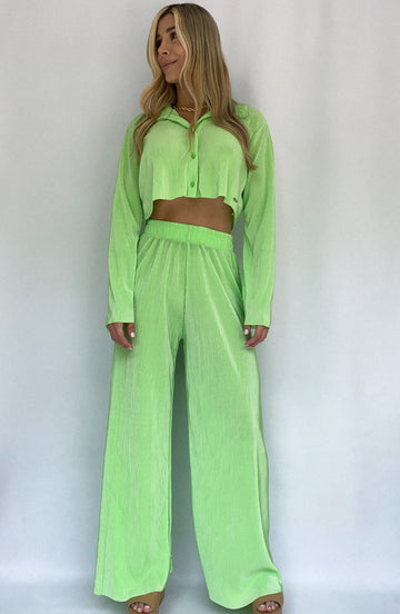Conjunto 2 Piezas Blusa Manga Larga Y Pa