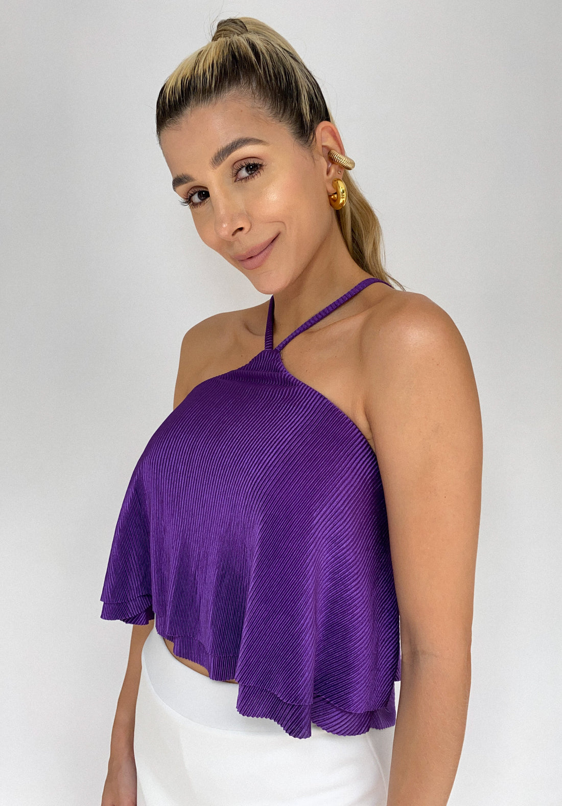 Blusa De Tiras Y Boleros