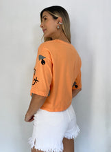 Cargar imagen en el visor de la galería, Camiseta candados mandarina