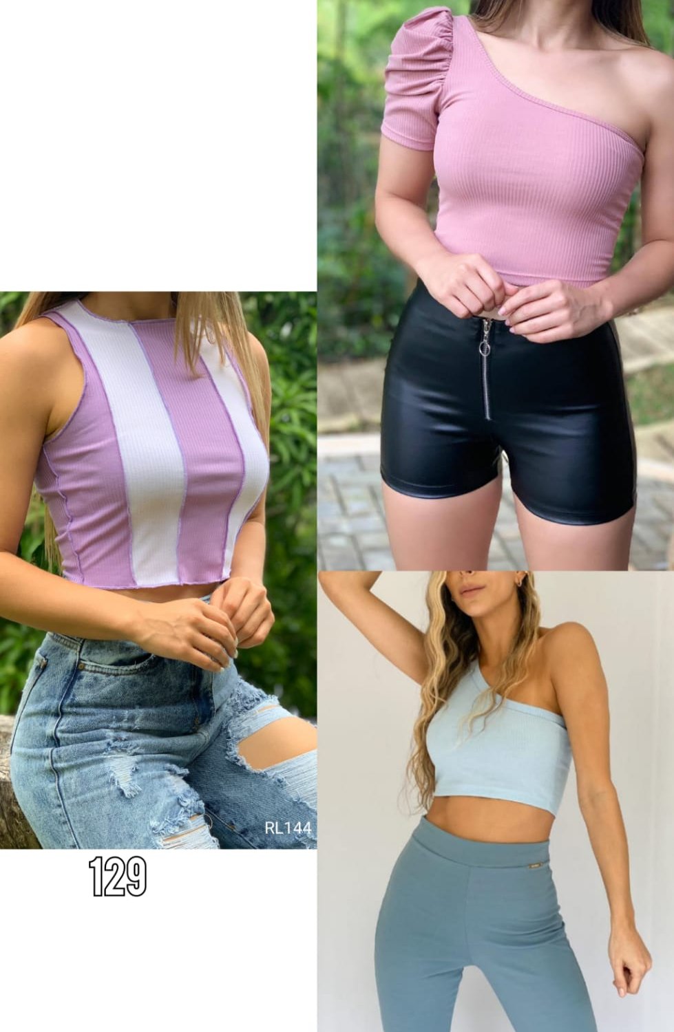 Blusas variadas paquete X3