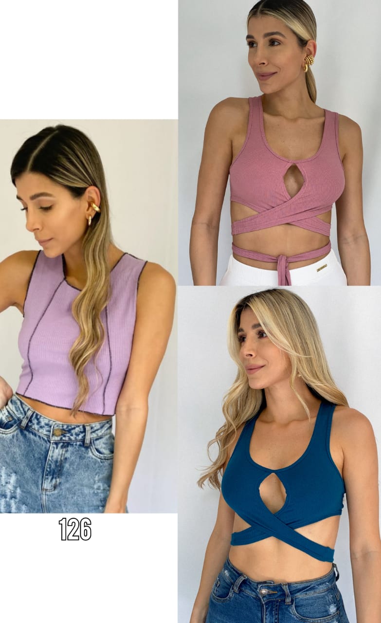 Blusa referencias variadas paquete X3