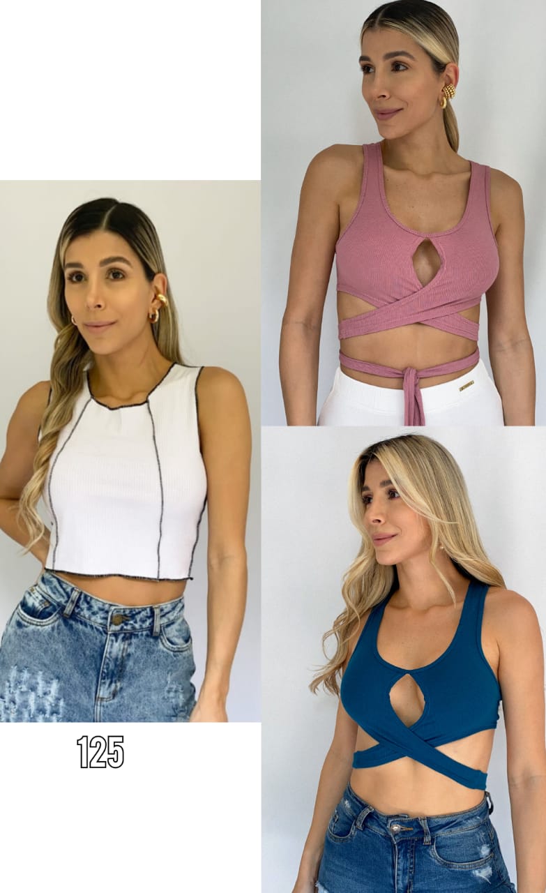 Blusa referencias variadas paquete X3