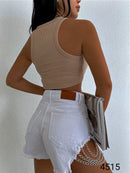 Short jean cadenas