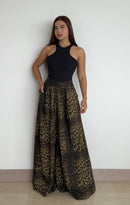 Pantalón Palazzo animal print
