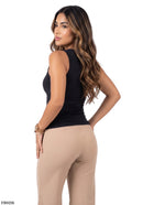 Blusa Manga Sisa Con Recogido Lateral