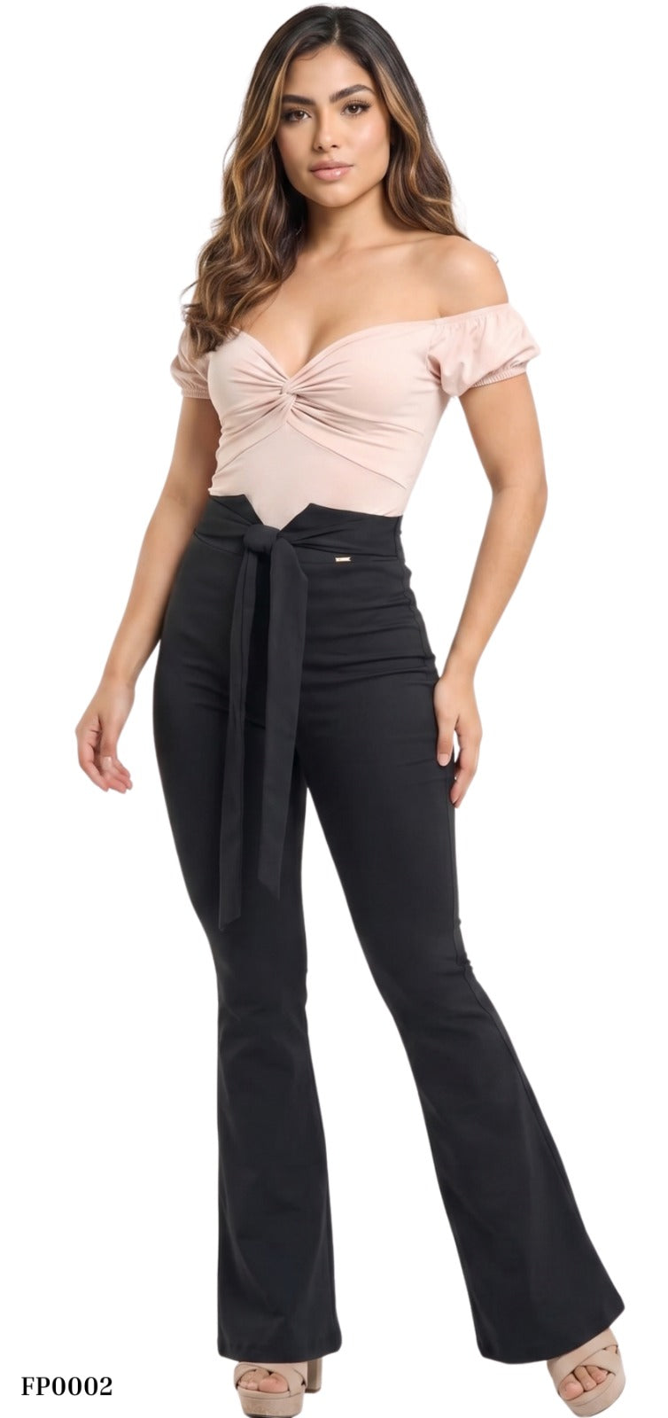 Pantalon Unicolor Correa