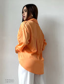 Camisa Dama Manga Larga Unicolor