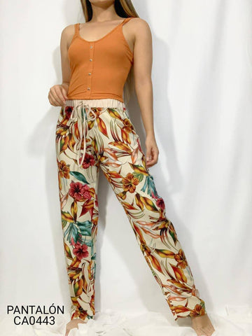 Pantalon estampado