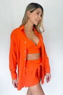 Camisera Dama Manga Larga Unicolor