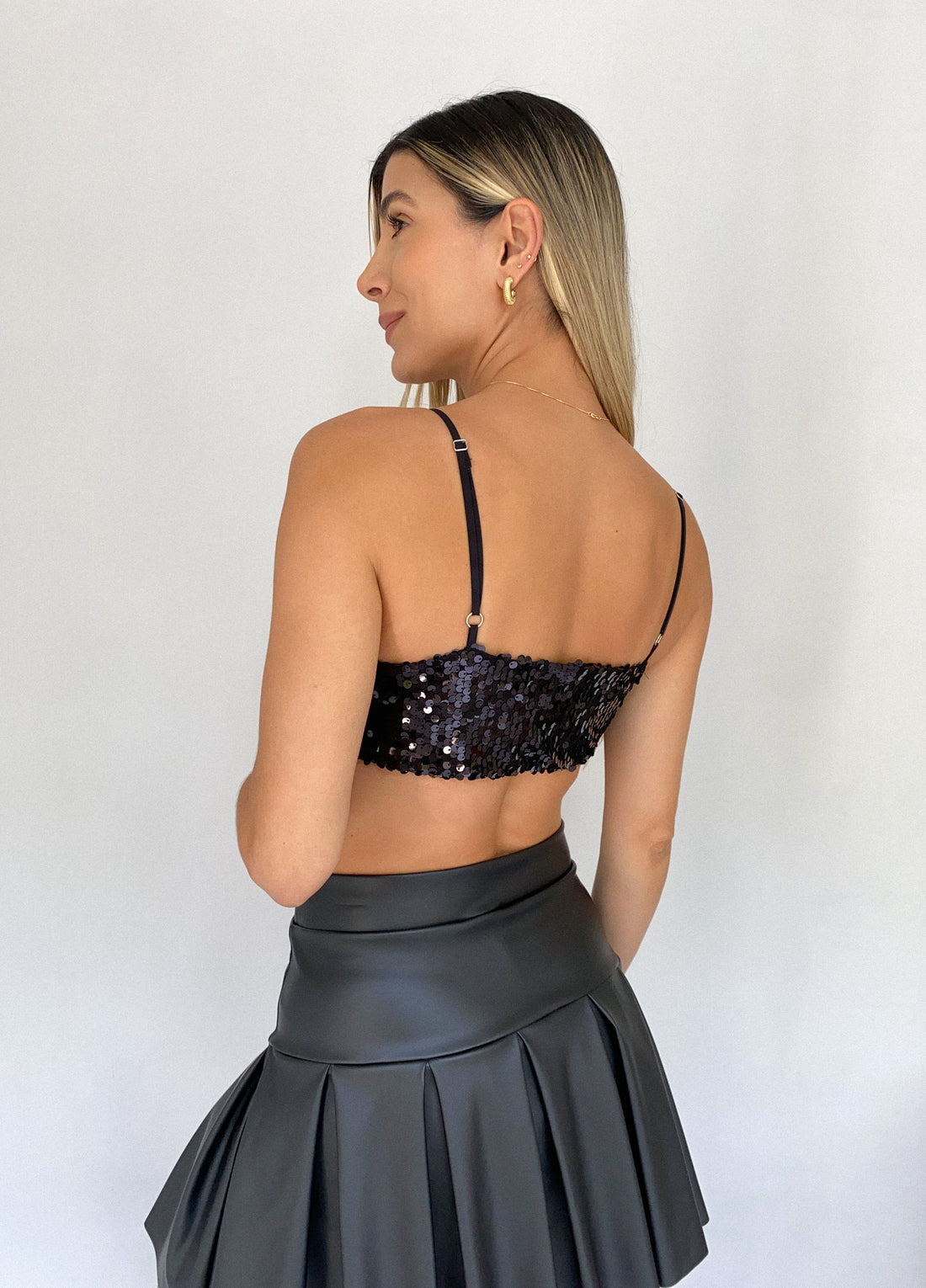 Falda Cuerina Prenses