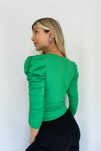 Cargar imagen en el visor de la galería, Blusa cruzada manga 3/4
