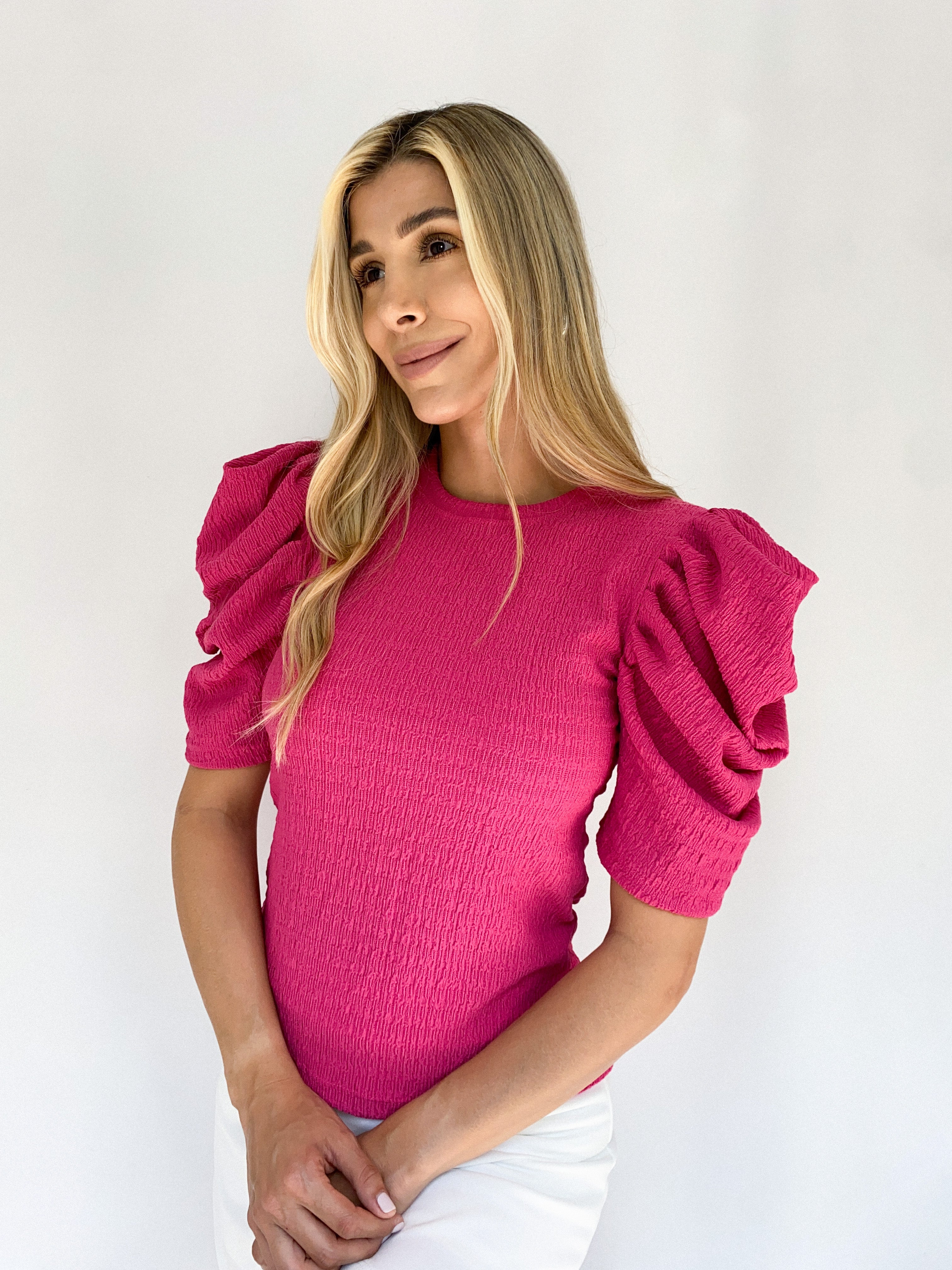 Blusa Manga Corta Bombacha Prenses