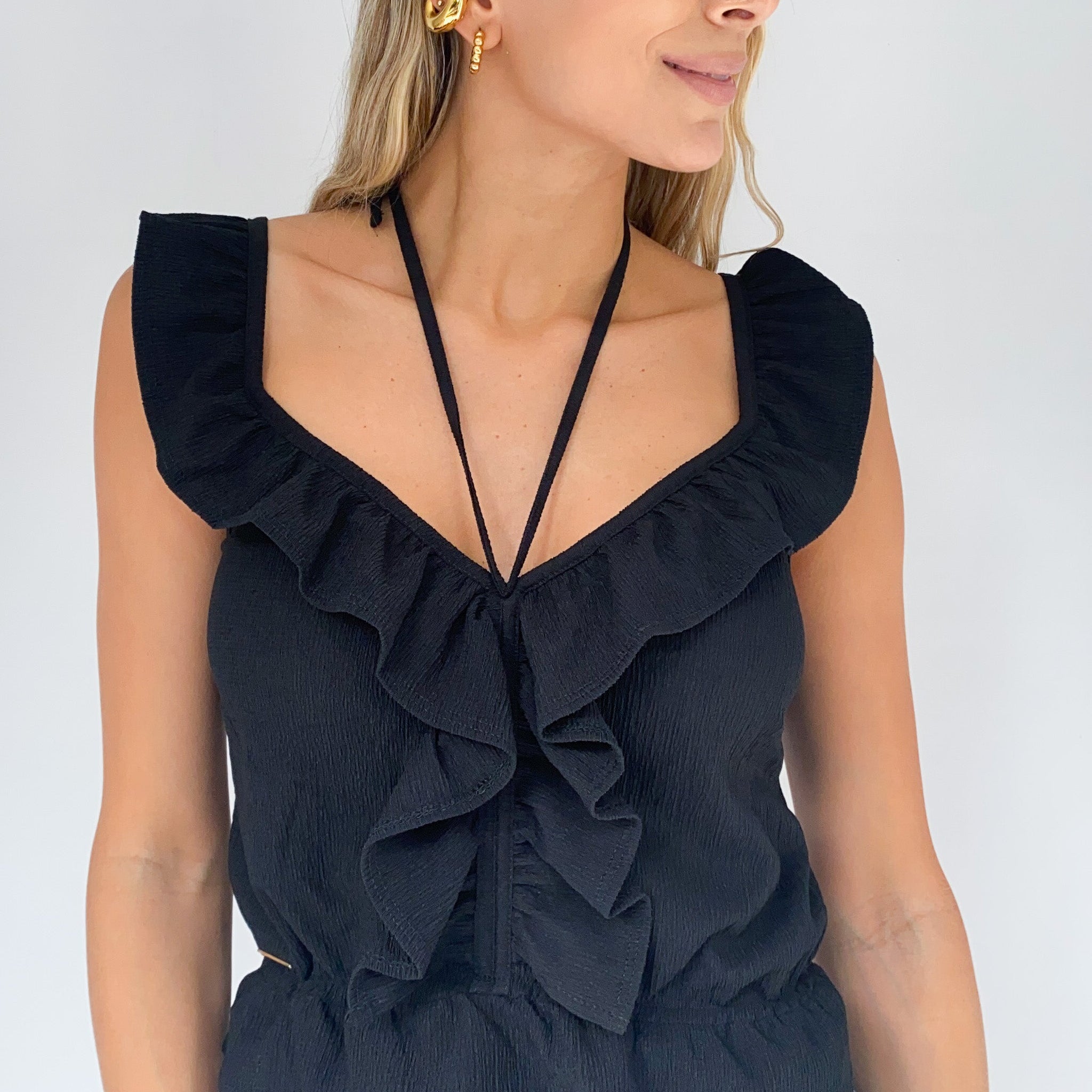 Blusa Tiras Cruza Bolero