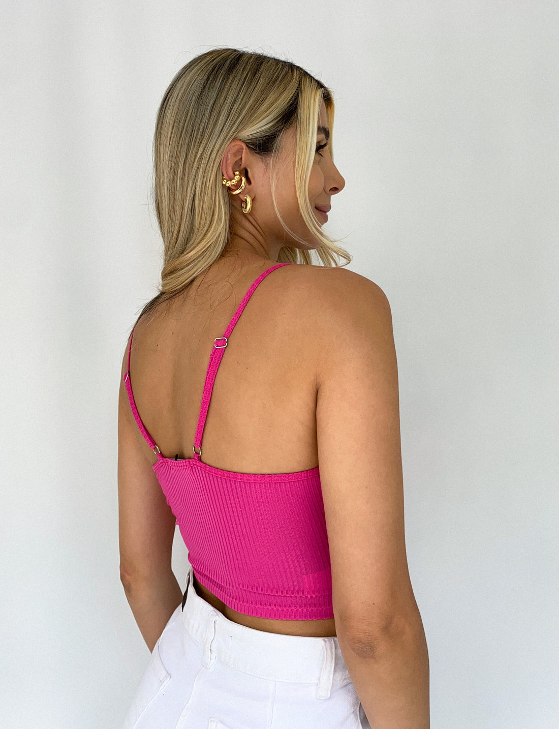 Crop top tiras anudado