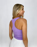 Blusa manga sisa cuello redondo