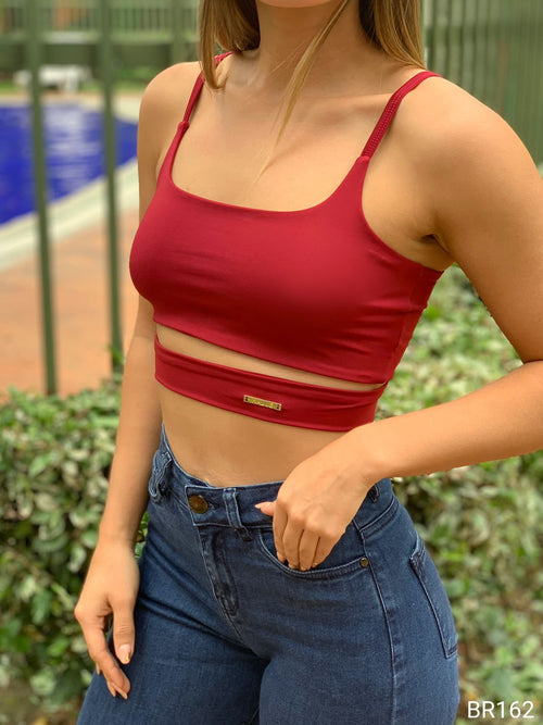 Crop Top Tiras Fajon