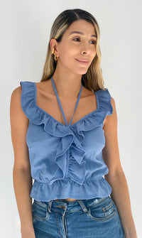 Blusa Tiras Cruza Bolero