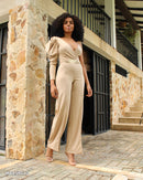 Enterizo Manga Larga Tiras Cruzado Herra