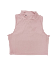 Cargar imagen en el visor de la galería, Blusa manga sisa cuello alto
