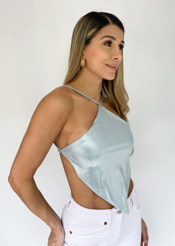 Blusa estilo  pañoleta