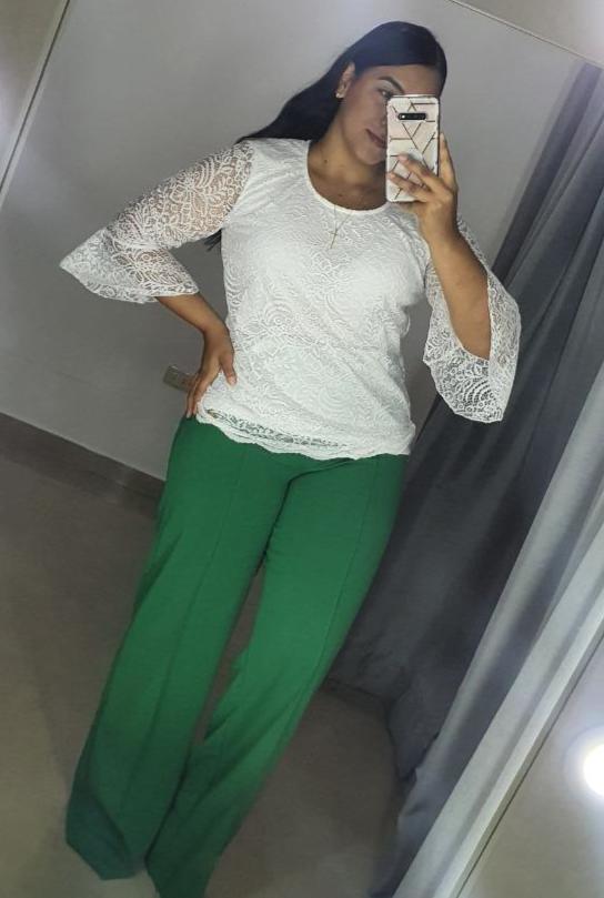 Blusa mamasay blonda manga larga