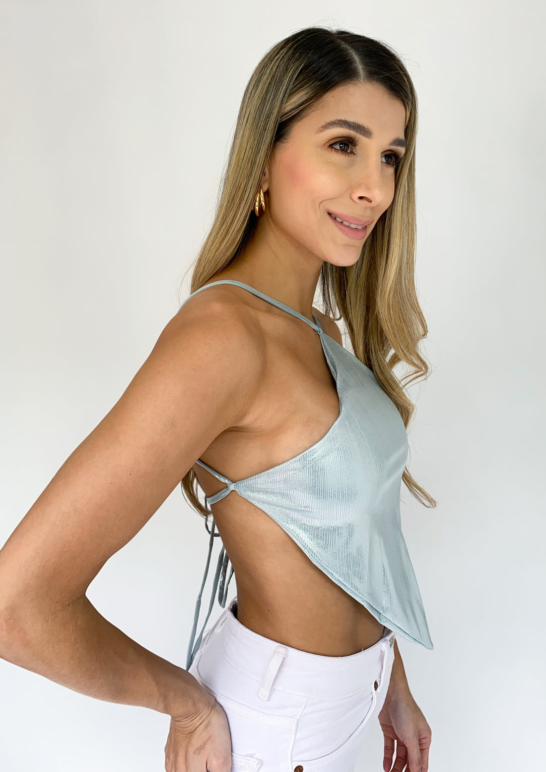 Blusa estilo  pañoleta